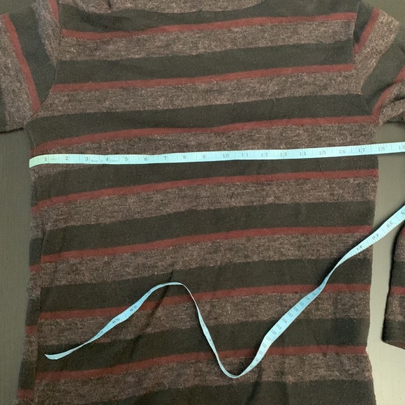 Purple striped turtleneck size S - Picture 5 of 6
